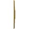 Ekena Millwork Eris Ceiling Medallion (Fits Canopies up to 9 7/8"), 18"W x 18"H x 3 1/2"ID x 1 1/8"P, Gold CM18ERGLS - alternate 3